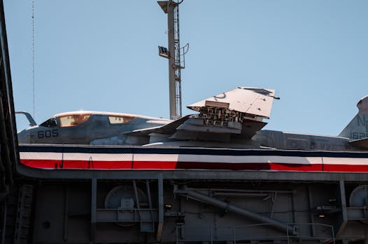 USA Aircraft Carrier gone